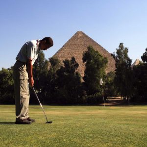 Giza Pyramids Cairo Golf Tour