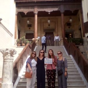 The ancient Coptic Orthodox Hanging Church in Old Cairo
