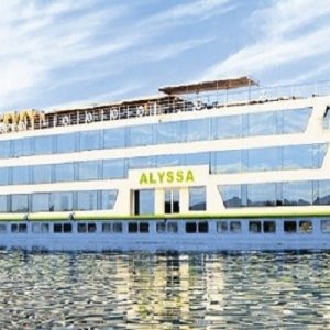 The M/Y Alyssa cruise boat on the Nile River