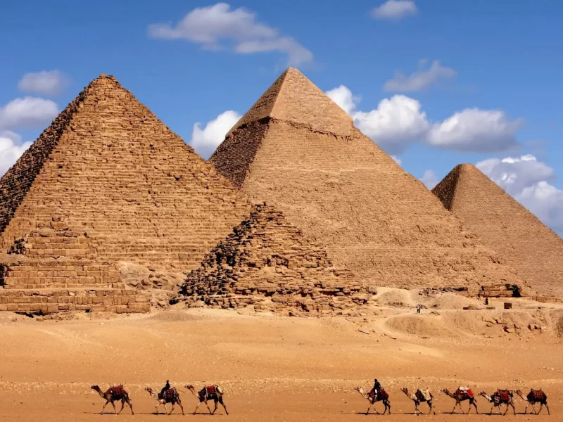  Giza Pyramids & Cairo day Tour from Luxor By Flight 