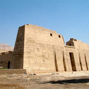 Medinet Habu Temple (Temple of Ramesses III) in Luxor