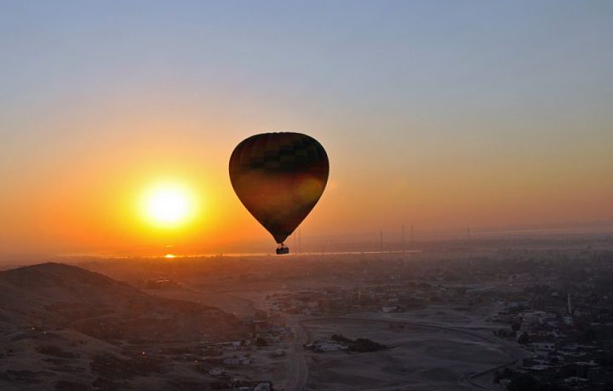 Passeio de balão em Luxor