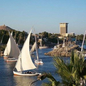 sejour de votre vacance d'aventure en felouque du Nil (bateau à voile) d'Assouan 3 jours