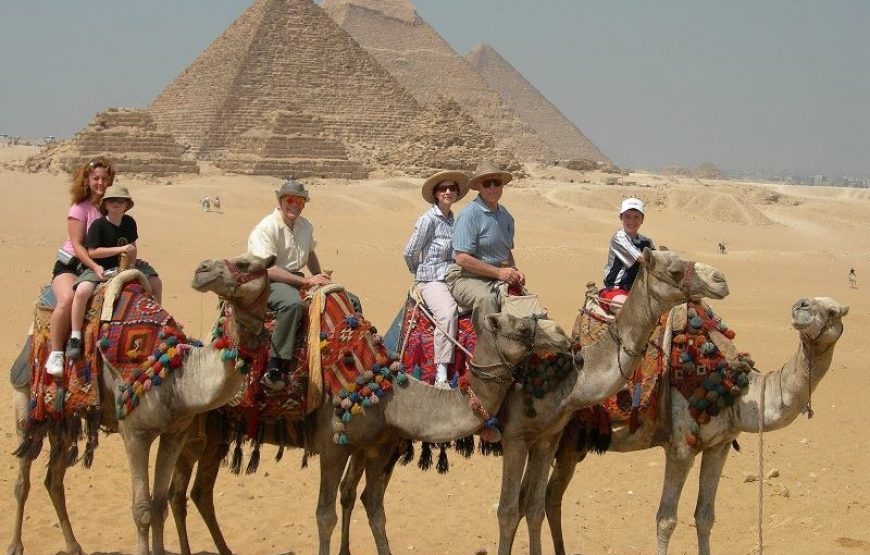 Giza Pyramids & Cairo day Tour from Luxor by Flight
