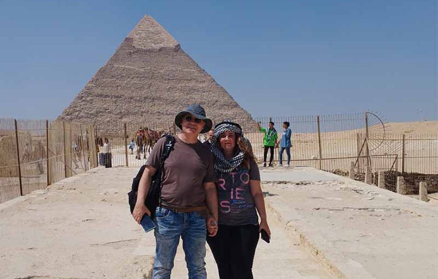Pyramids, Egyptian Museum, Cairo Day Tour from Luxor By Flight-2 Day