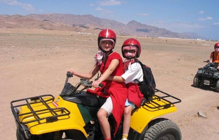 Safari en cuadraciclo, quad por el Desierto en Luxor al atardecer