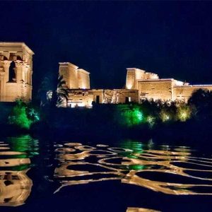 Sound And Light Show At Philae Temple
