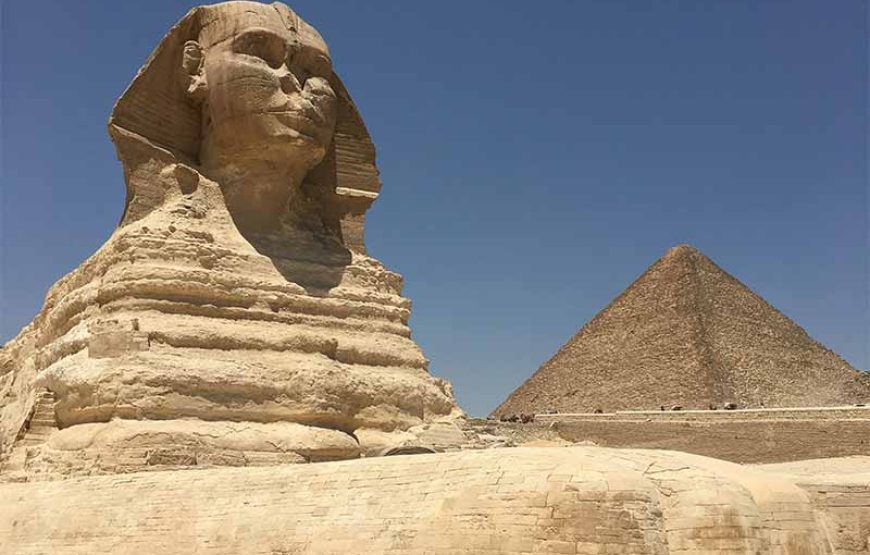 Giza Pyramids & Cairo Day Tour From Sharm By flight