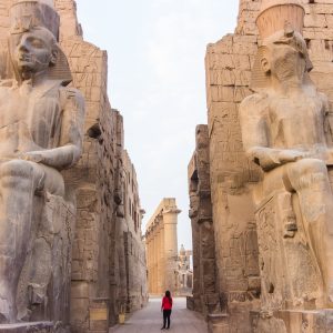 tour inside the Luxor temple