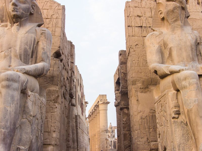  tour inside the Luxor temple 