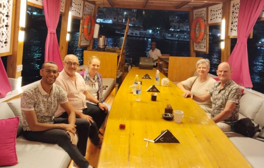 Luxury Felucca Dinner Experience on the Nile in Cairo